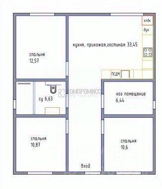 дом г Краснодар р-н Прикубанский проезд 2-й Командорский фото 2