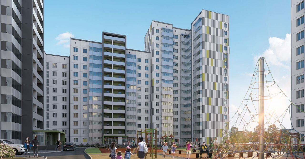 квартира г Пермь р-н Мотовилихинский ул Гашкова 56 поз. 18, корп. 1 фото 19