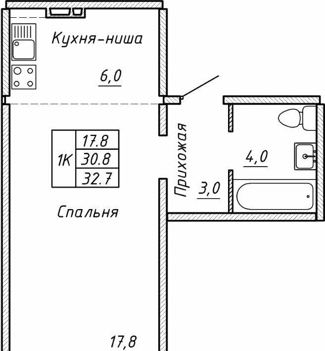 квартира г Новосибирск Заельцовская фото 1