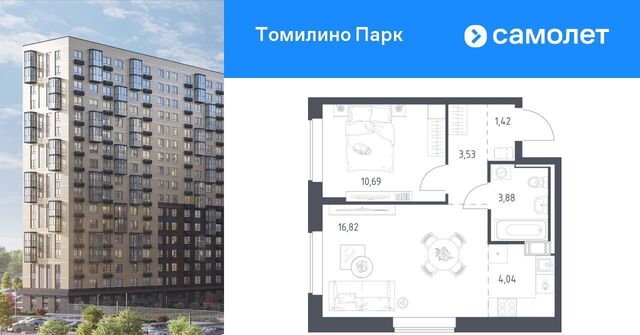 п Мирный ЖК Томилино Парк Томилино, к 6. 1 фото