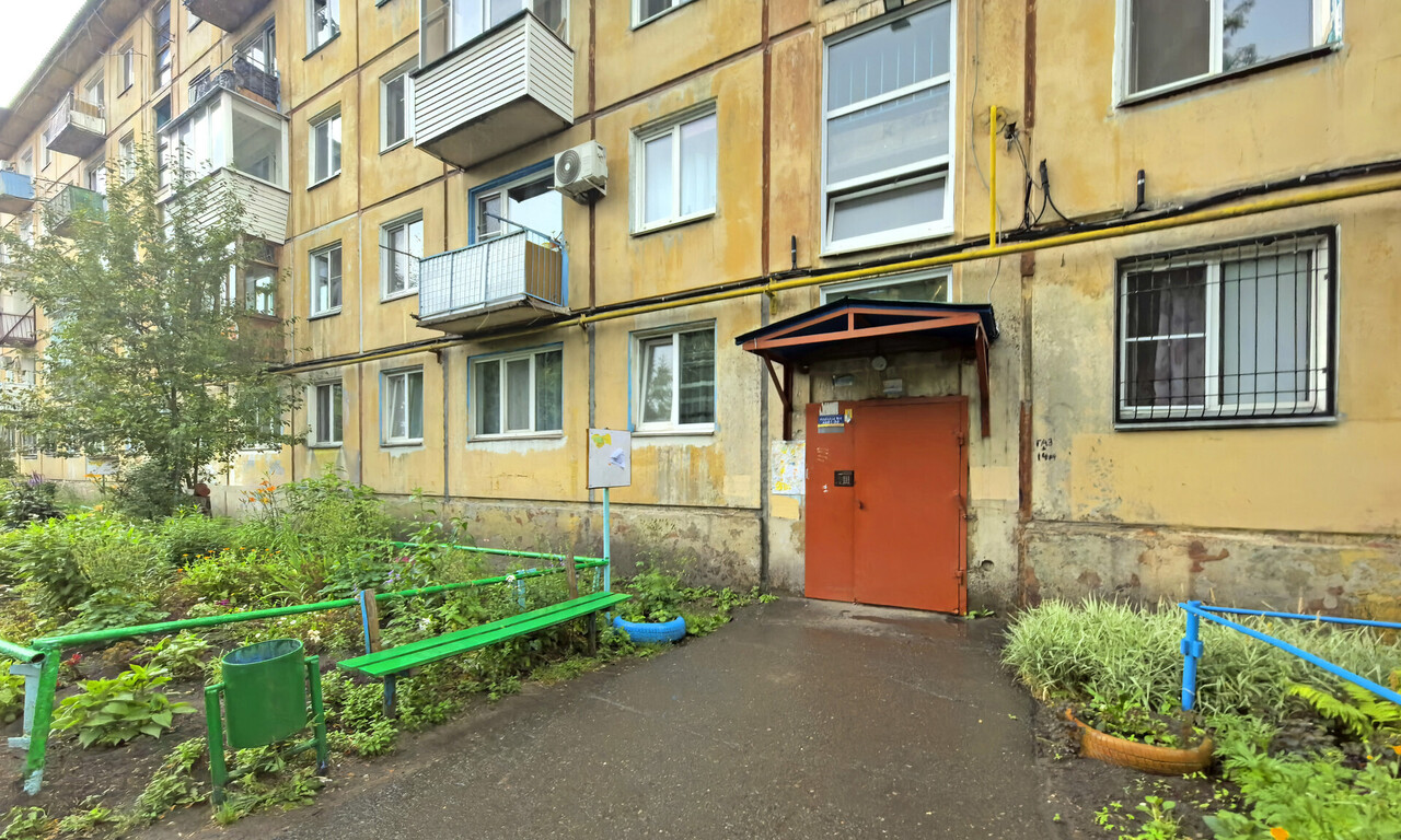 квартира г Омск п Чкаловский ул Индустриальная 2 м-н фото 22