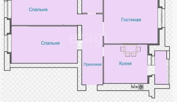 квартира г Калининград р-н Ленинградский пр-д Крымский 2 ЖК «Восток» фото 1