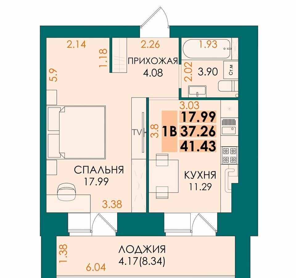 квартира г Йошкар-Ола тракт Сернурский 1 фото 2