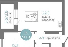квартира г Красноярск р-н Советский ул Авиаторов 7/2 фото 1