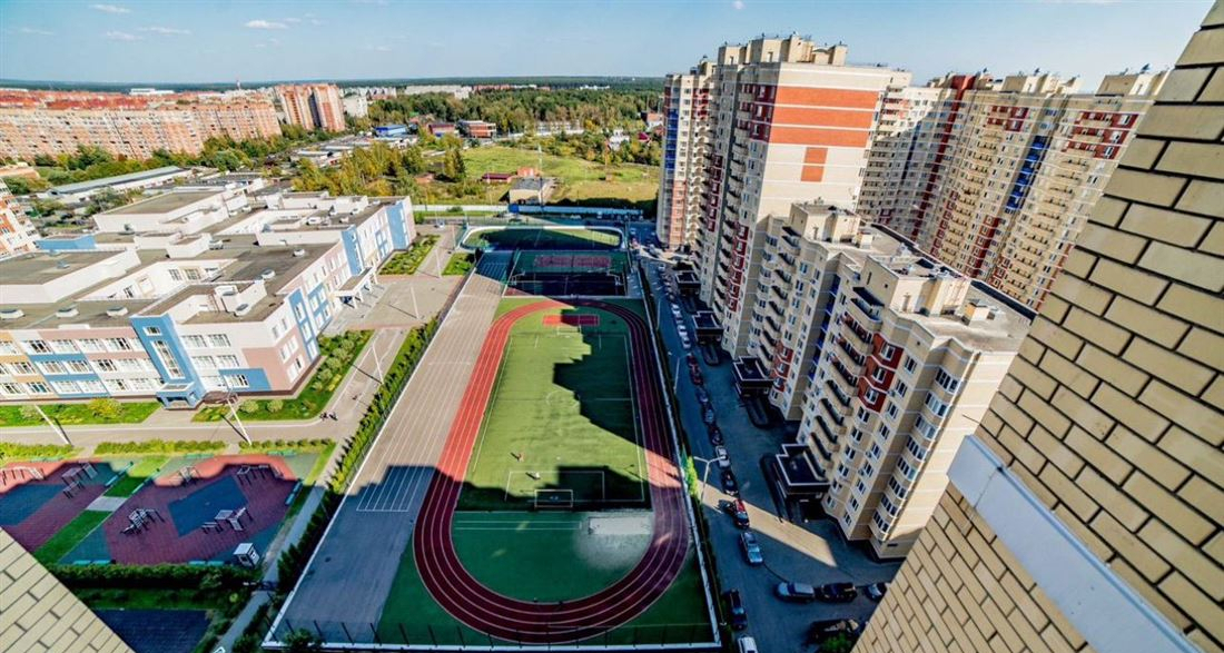 квартира г Домодедово мкр Западный ул Лунная 31 м-н фото 30