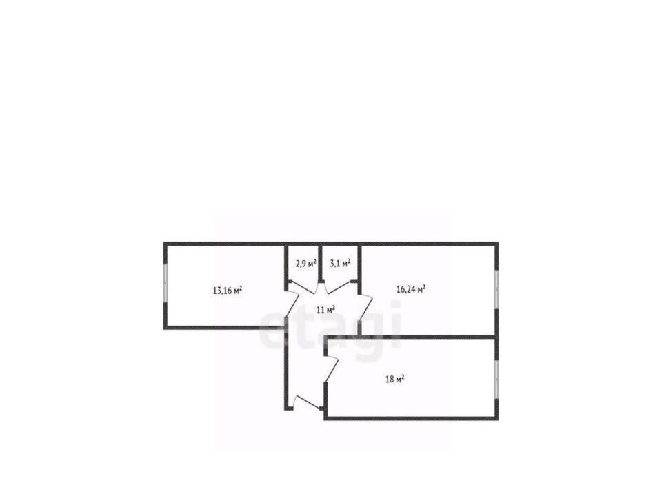 квартира г Махачкала р-н Ленинский ул Времена года 1/1 фото 12