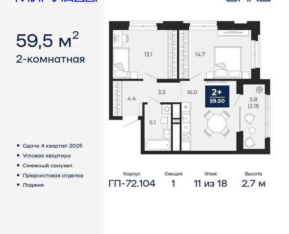 ЖК «Мириады» фото