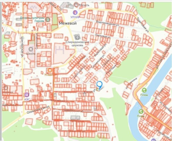 рп Межевой ул Южная Межевой фото