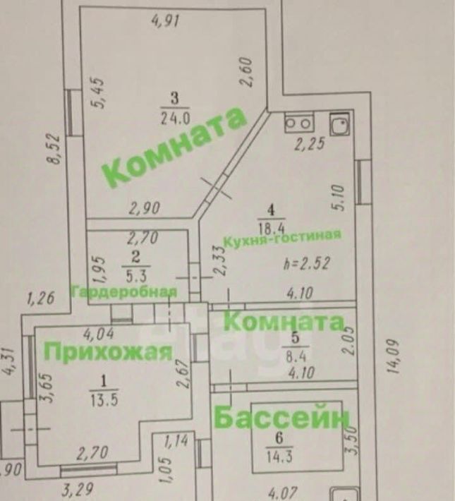 дом г Омск р-н Кировский ул Володарского 38 фото 34