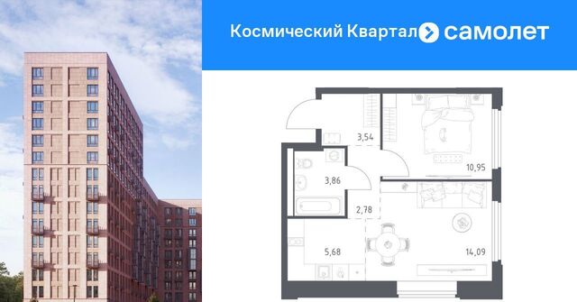 мкр Юбилейный Космический Квартал жилой комплекс, к 1, Медведково фото