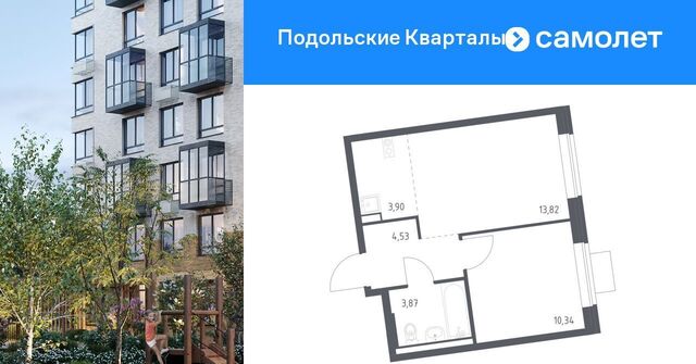 ЖК «Подольские кварталы» метро Бунинская аллея № 103 кв-л, к 2 фото