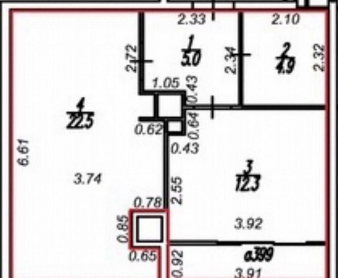 квартира г Рязань р-н Советский ул Быстрецкая 18к/3 фото 17