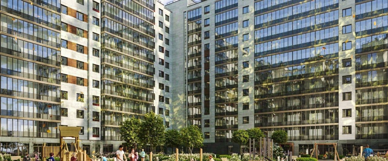 квартира г Санкт-Петербург п Шушары метро Купчино ЖК «Аквилон All In 3.0» фото 5