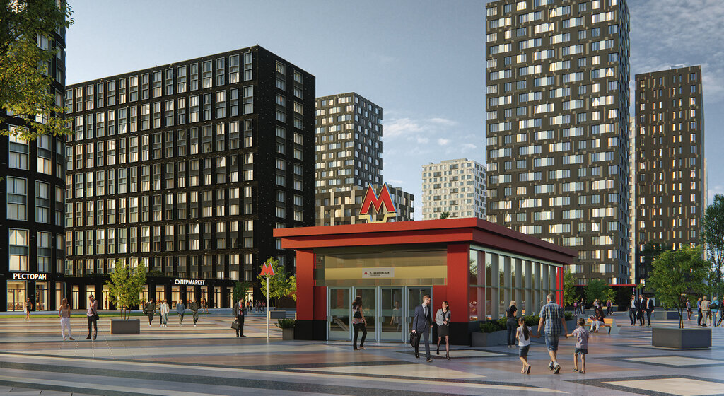 квартира г Москва метро Стахановская проезд Грайвороновский 2-й 44к/3 ЖК «Кварталы 21/19» муниципальный округ Рязанский фото 5