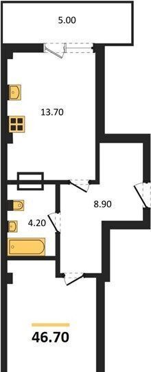 квартира г Симферополь ул 51-й Армии 124 фото 2
