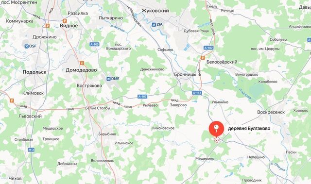 д Булгаково 58 км, Мещерино, Новорязанское шоссе фото