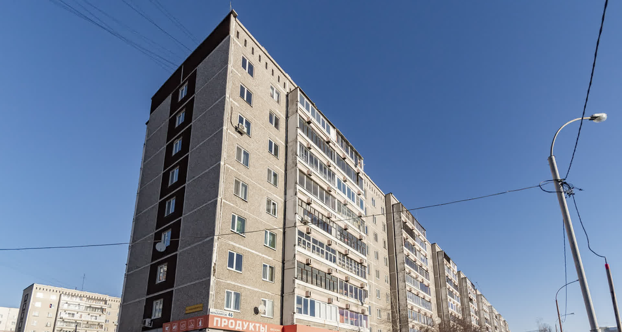квартира г Екатеринбург ВИЗ м-н, улица Металлургов, 46 фото 29