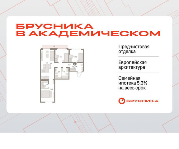 Чкаловская Академический ЖК Брусника в Академическом 19-й квартал фото