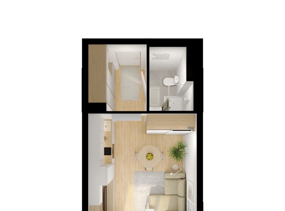 квартира г Зеленоград Зеленоград — Крюково, 22-й мкр, 6. 4 фото 2