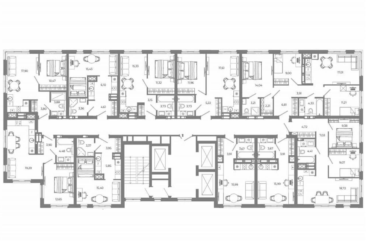 квартира г Астрахань р-н Ленинский ул Латышева кв-л 1. 2 фото 3