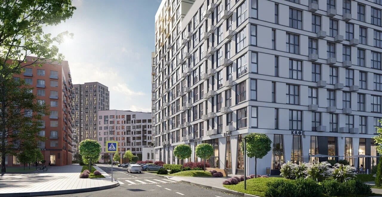 квартира г Москва метро Коммунарка метро Новохохловская кв-л 160, з/у 1В, стр. 6. 1, Московская область фото 3