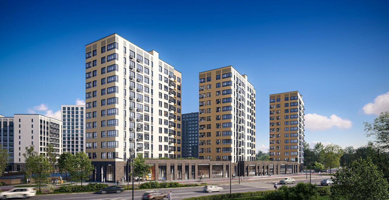 квартира г Москва п Сосенское жилой район «Скандинавия» метро Коммунарка Потапово, стр. 25. 2, Московская область фото 4