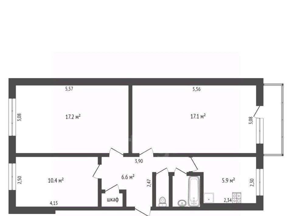 квартира г Новодвинск ул Солнечная 13 фото 1