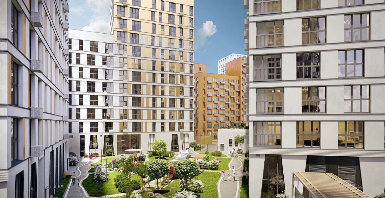 квартира г Москва метро Коммунарка метро Новохохловская кв-л 160, з/у 1В, д. 4, Московская область фото 5