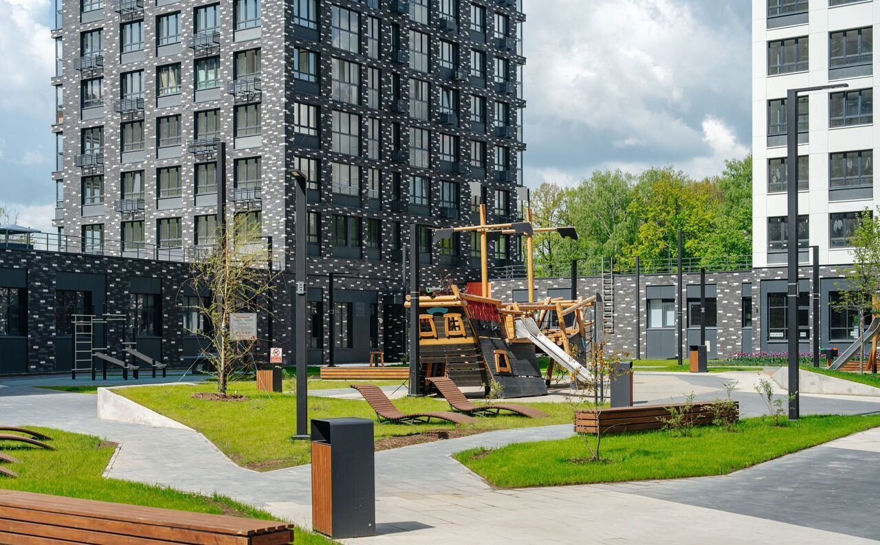 квартира г Москва п Сосенское жилой район «Скандинавия» метро Коммунарка Потапово, стр. 25. 2, Московская область фото 23