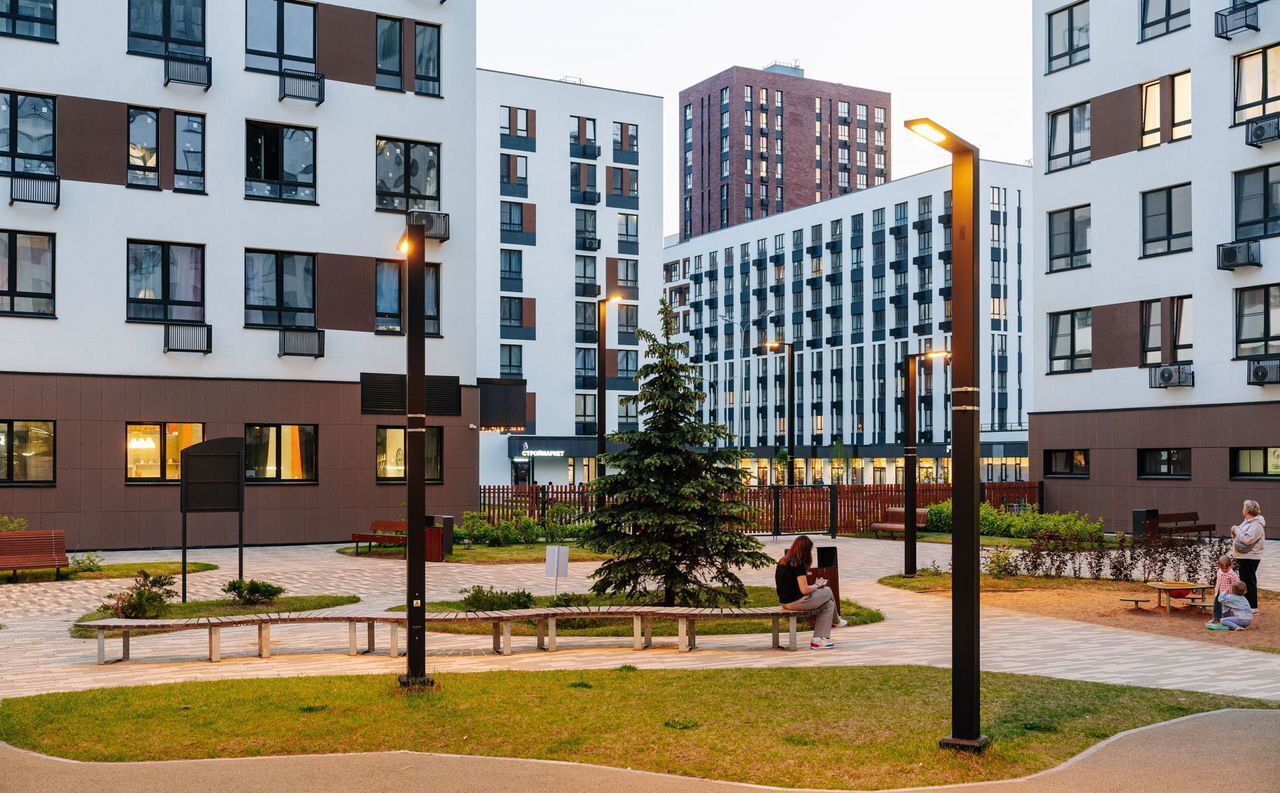 квартира г Москва п Сосенское жилой район «Скандинавия» метро Коммунарка Потапово, стр. 25. 2, Московская область фото 25