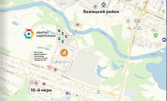 квартира г Брянск рп Радица-Крыловка Бежицкий район ул Флотская 2 фото 11
