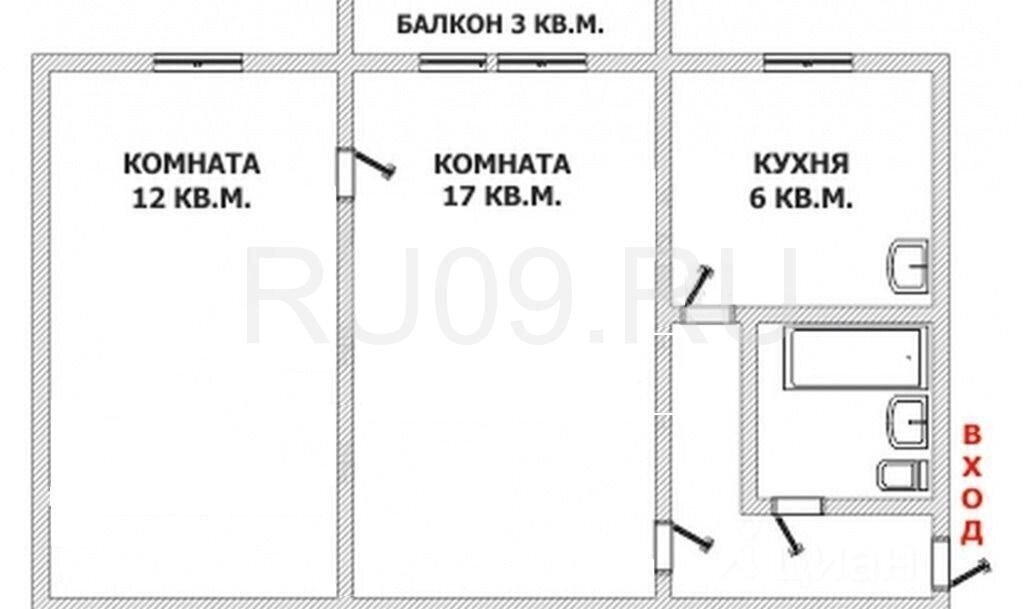 квартира г Томск ул Кулагина 3 фото 10