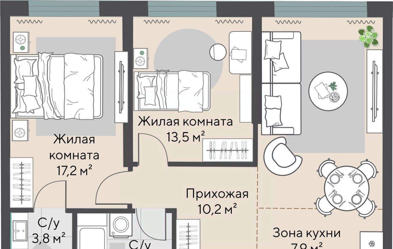 квартира г Екатеринбург Геологическая Парковый Никольский жилой комплекс фото 1