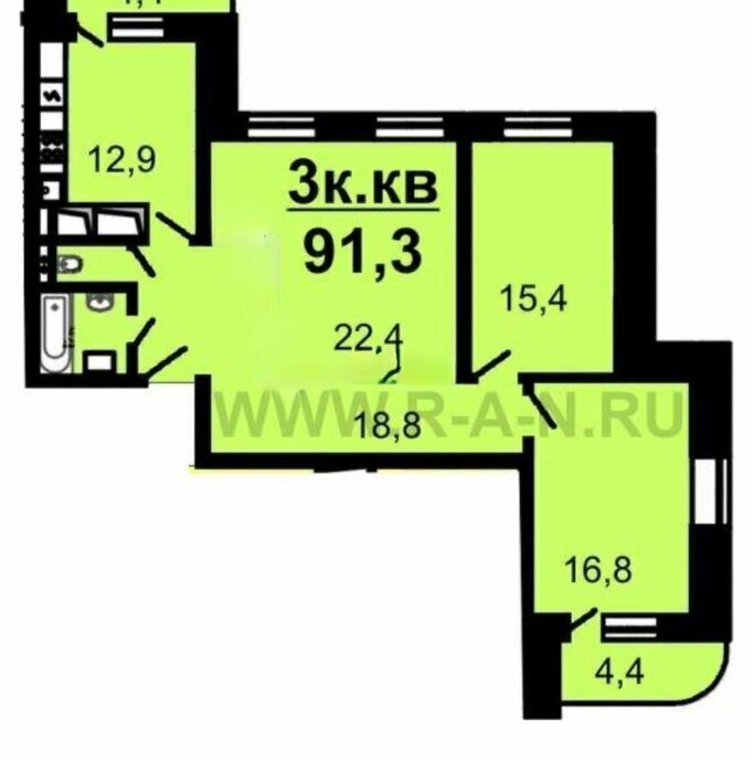 квартира г Балашиха пр-кт Ленина Новогиреево фото 3
