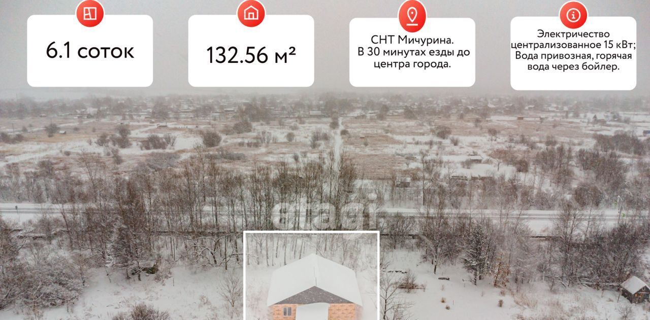 дом г Хабаровск р-н Железнодорожный снт Им. Мичурина 45 фото 30