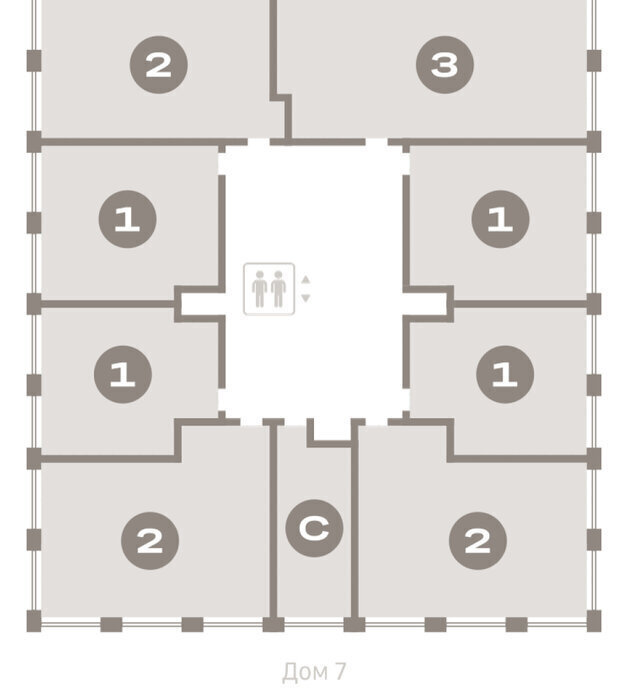 квартира г Тюмень ул Краснооктябрьская 4к/3 фото 3