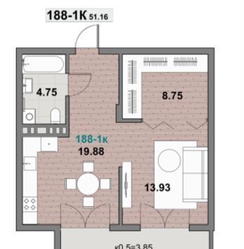 квартира р-н Зеленоградский г Зеленоградск ул Гагарина 1 фото 2