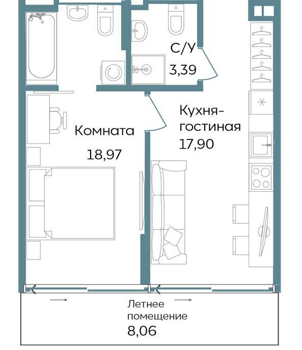 квартира г Саки курортный кластер Темпо фото 1