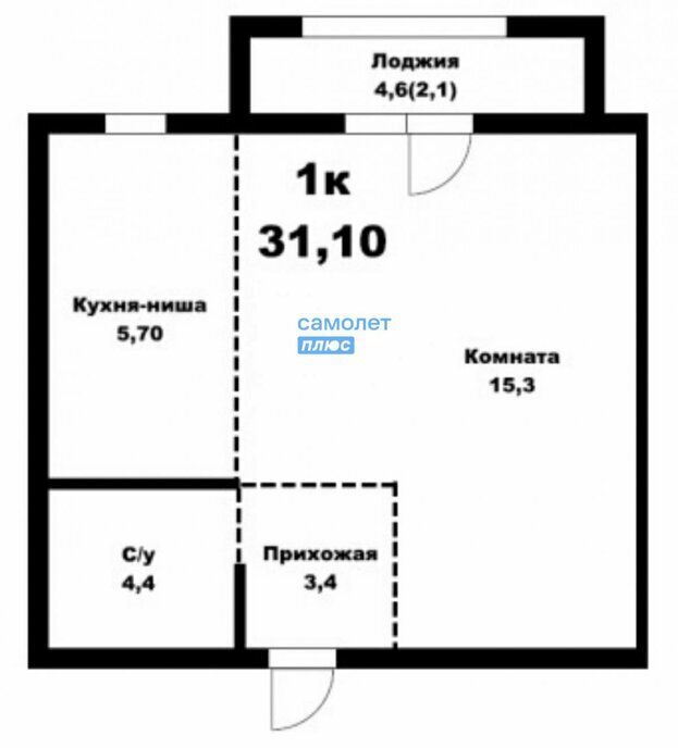 квартира г Барнаул ул Никитина 12 фото 1