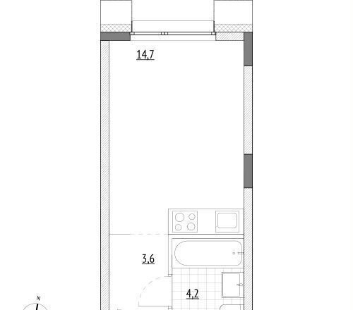 квартира г Зеленоград ул Александровка Зеленоград-Крюково, проезд 624 фото 1