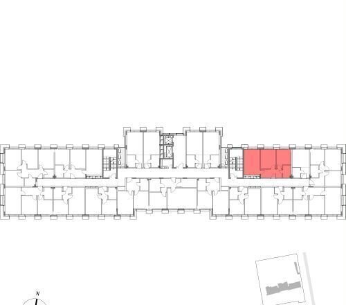 квартира г Зеленоград ул Александровка Зеленоград-Крюково, проезд 624 фото 2