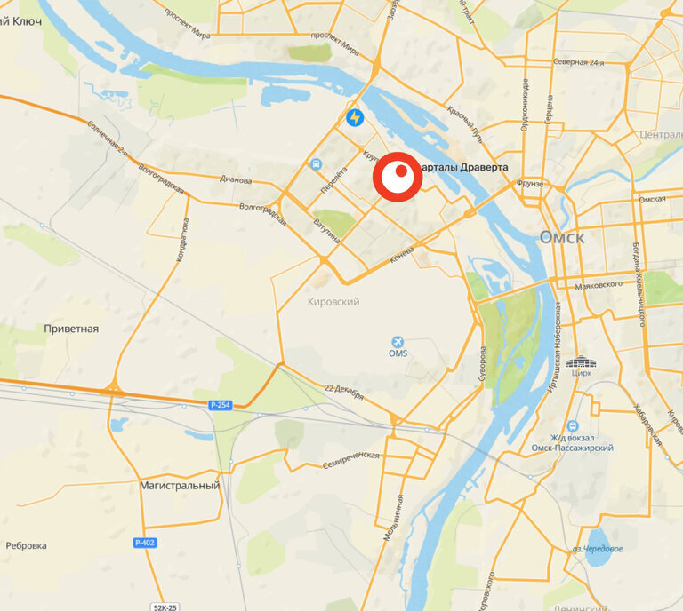 квартира г Омск р-н Кировский фото 5