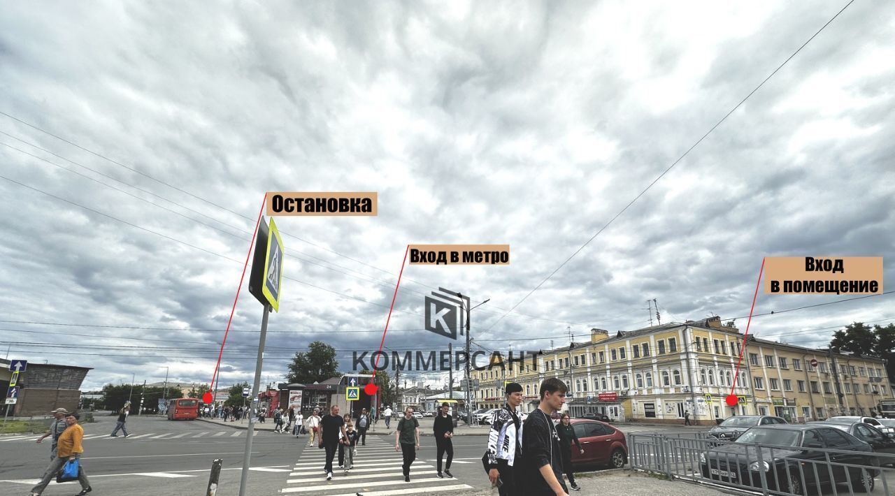 торговое помещение г Нижний Новгород Московская ул Литвинова 12 фото 1
