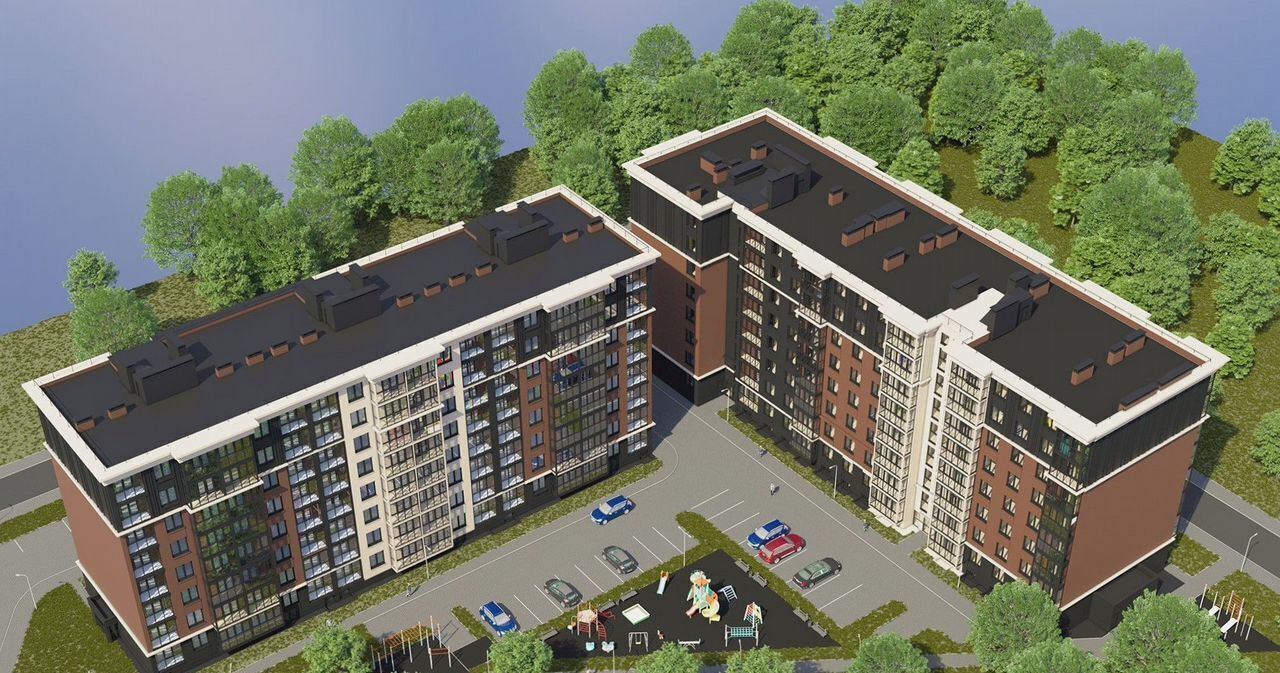 квартира г Калининград р-н Московский ЖК Гринвуд ул. Толстикова, д. 36, корп. 2 фото 6