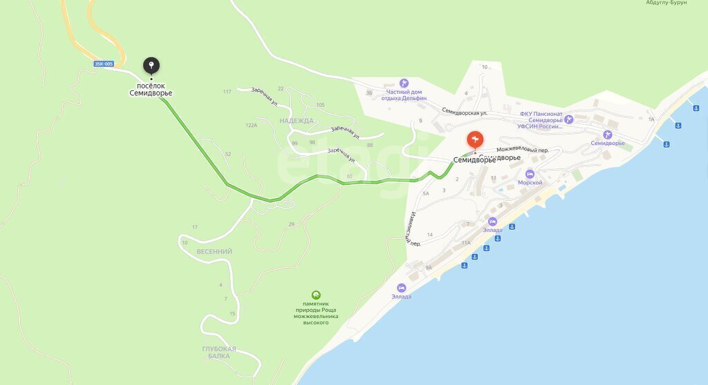 земля г Алушта п Семидворье р-н мкр Надежда фото 6