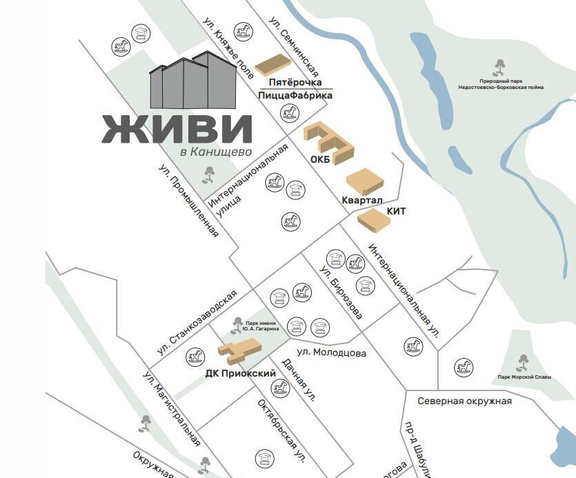 квартира г Рязань р-н Московский ул Княжье Поле ЖК «ЖИВИ» жилой дом фото 7