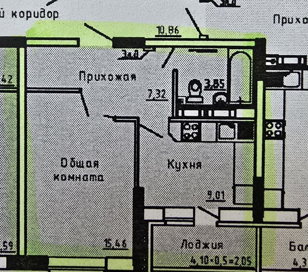 квартира г Ижевск р-н Индустриальный Центральный ул., 264А фото 22