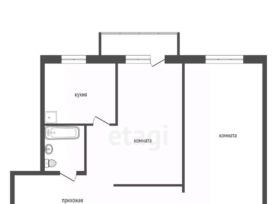 квартира г Красноярск р-н Советский ул Армейская 23 фото 2