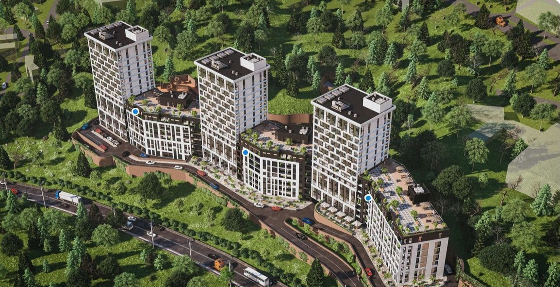 квартира г Ялта пгт Массандра ЖК "Botanica" ш Южнобережное секц. 1-2 фото 13