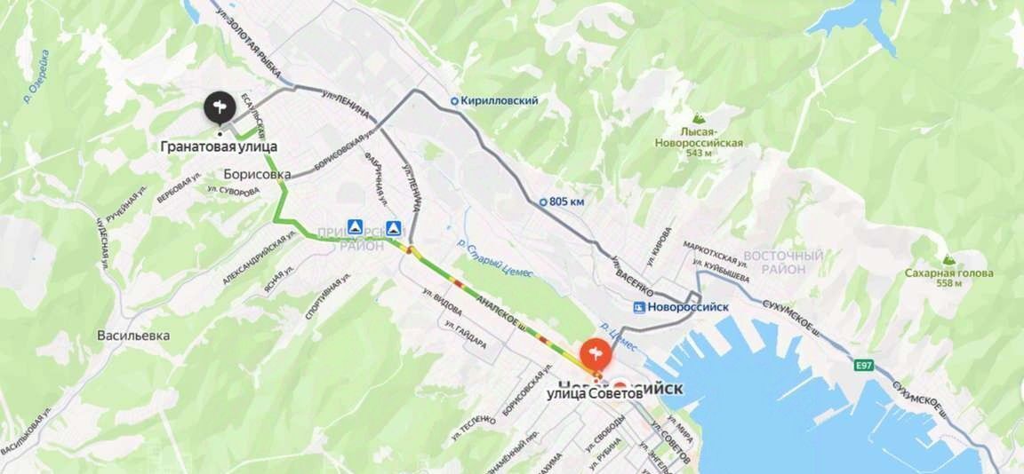 земля г Новороссийск с Борисовка ул Гранатовая 13 фото 16